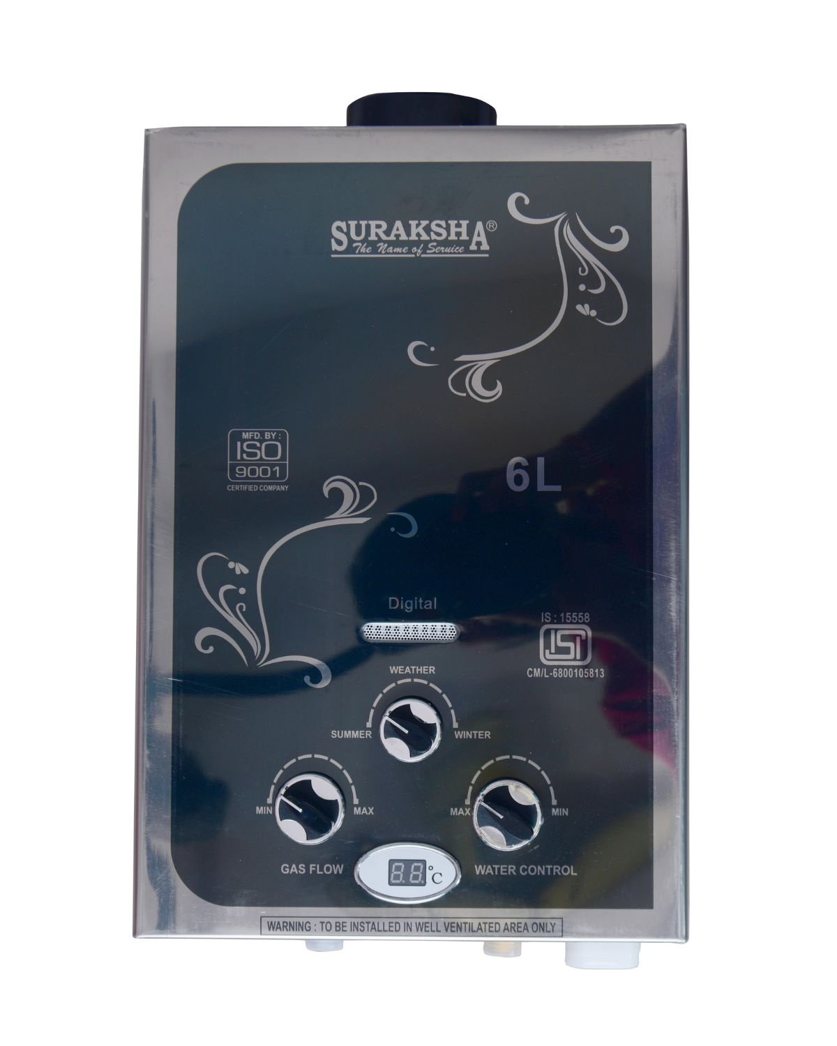 Suraksha Digital Gas Geyser