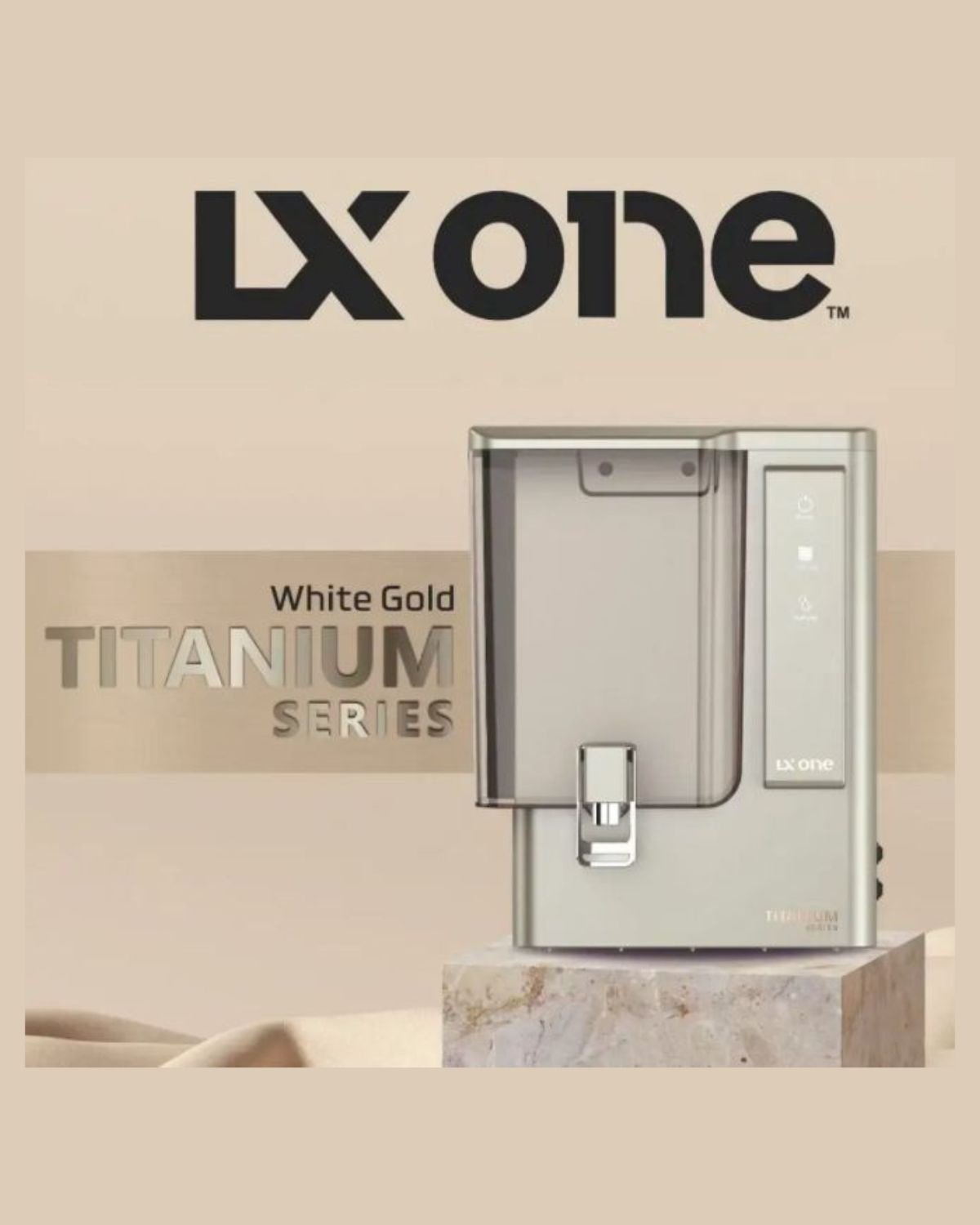 LX One Titanium Series RO Water Purifier